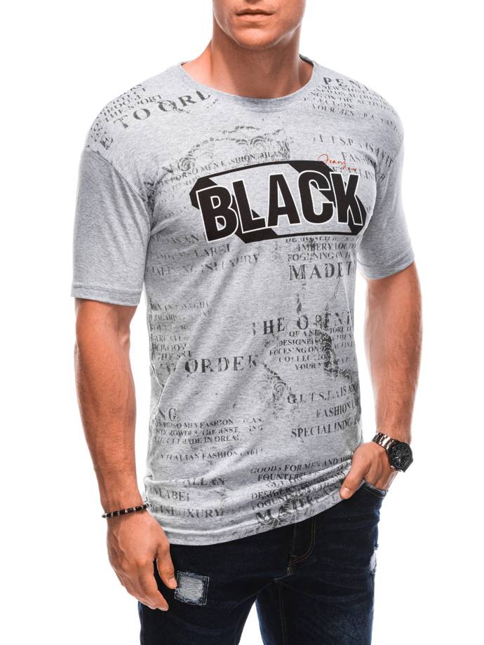 Men's t-shirt S1903 - grey