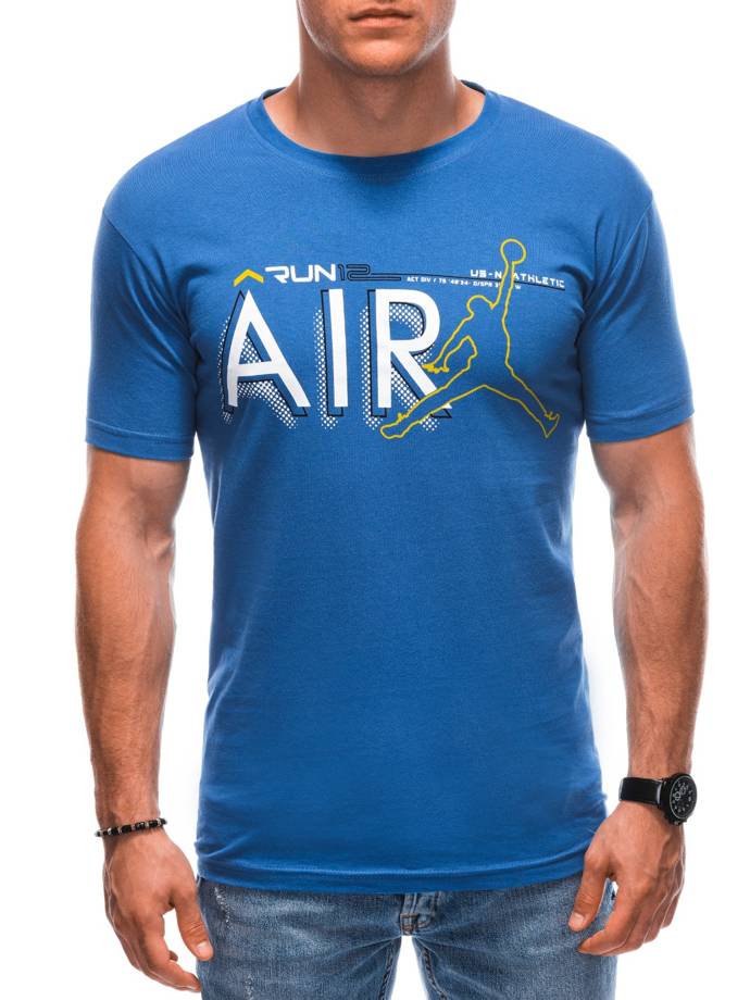 Men's t-shirt S1913 - blue
