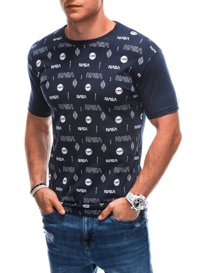 Men's t-shirt S1916 - navy