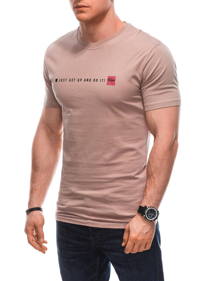 Men's t-shirt S1920 - beige