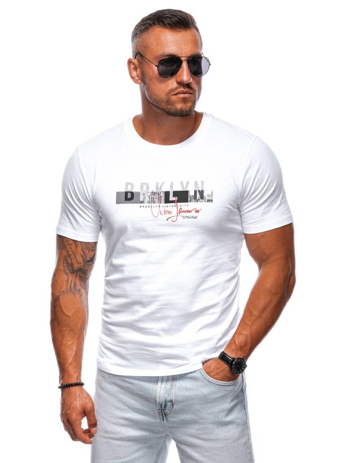 Men's t-shirt S2002 - white