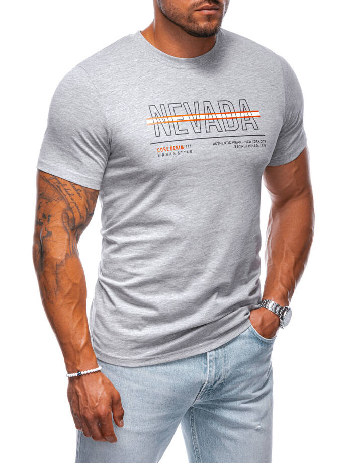 Men's t-shirt S2007 - grey