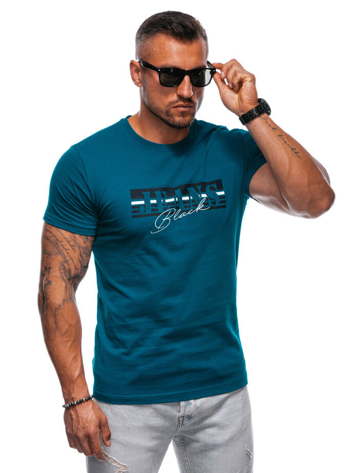 Men's t-shirt S2012 - turquoise