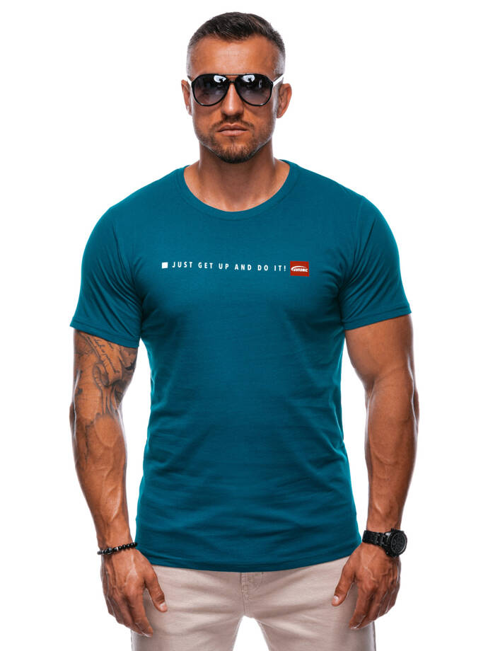 Men's t-shirt S2013 - turquoise