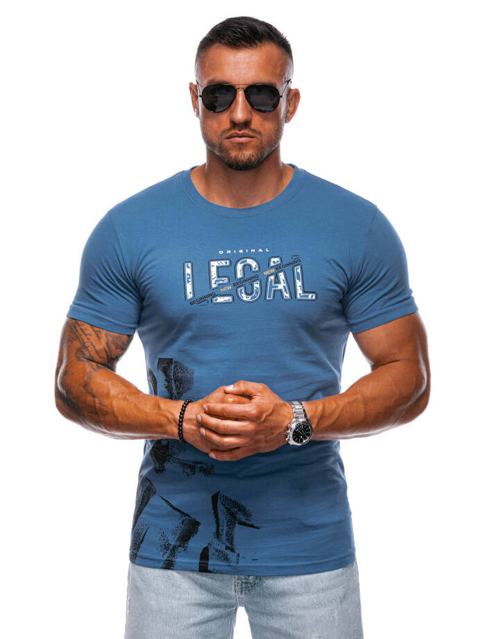 Men's t-shirt S2017 - blue