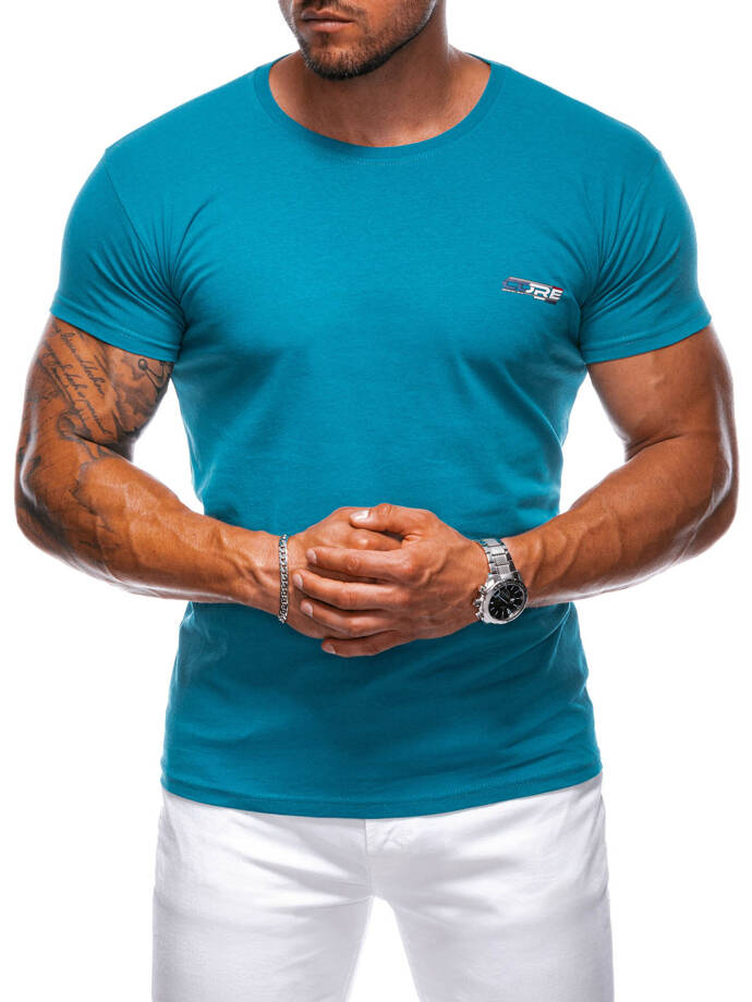 Men's t-shirt S2022 - turquoise