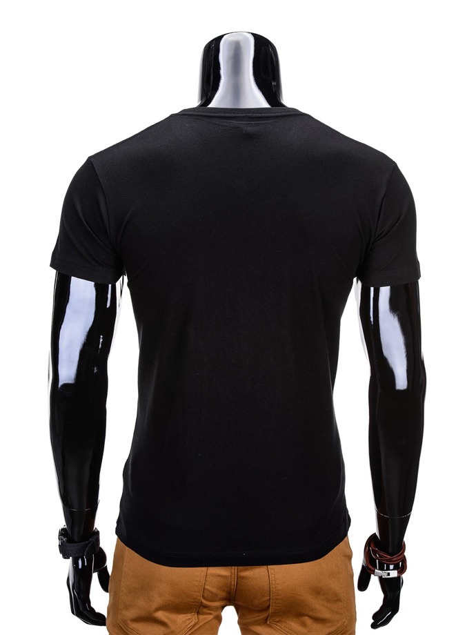 Men's t-shirt S714 - black