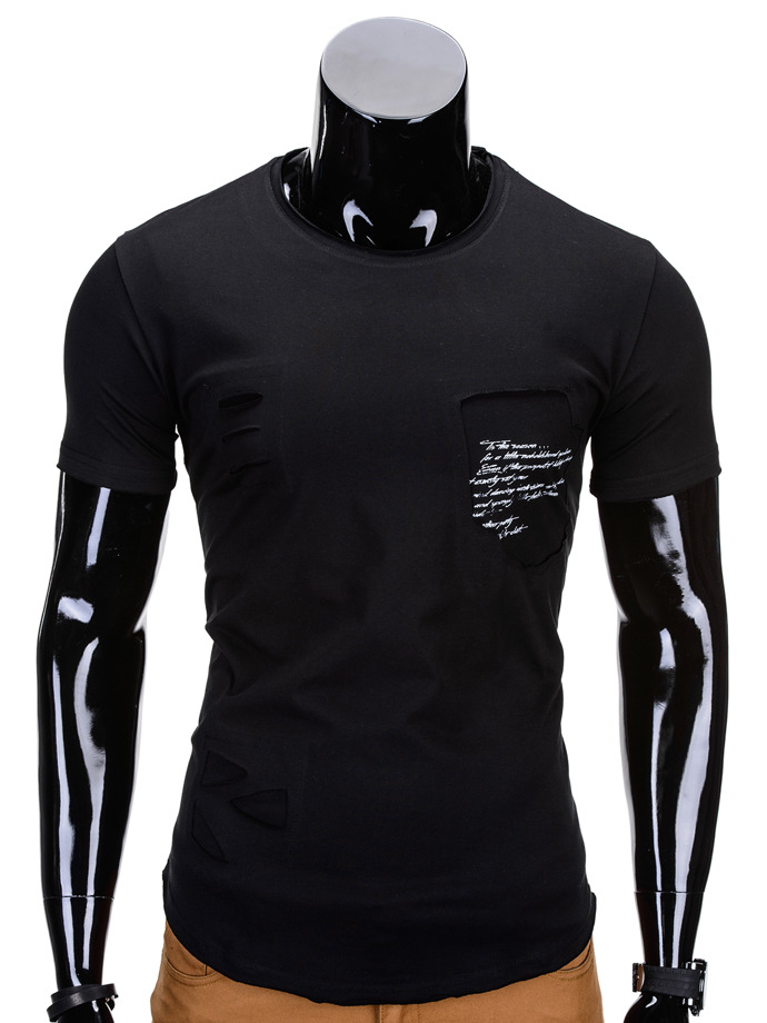 Men's t-shirt S725 - black