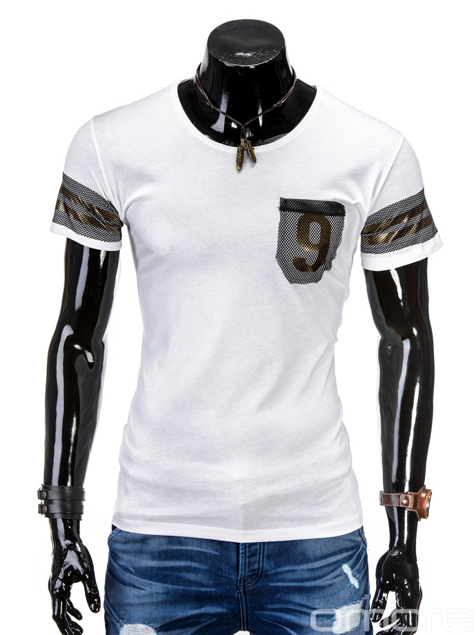 Men's t-shirt - white S446