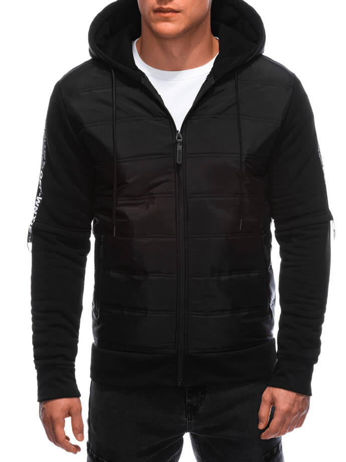 Men's transitional jacket 619C - black