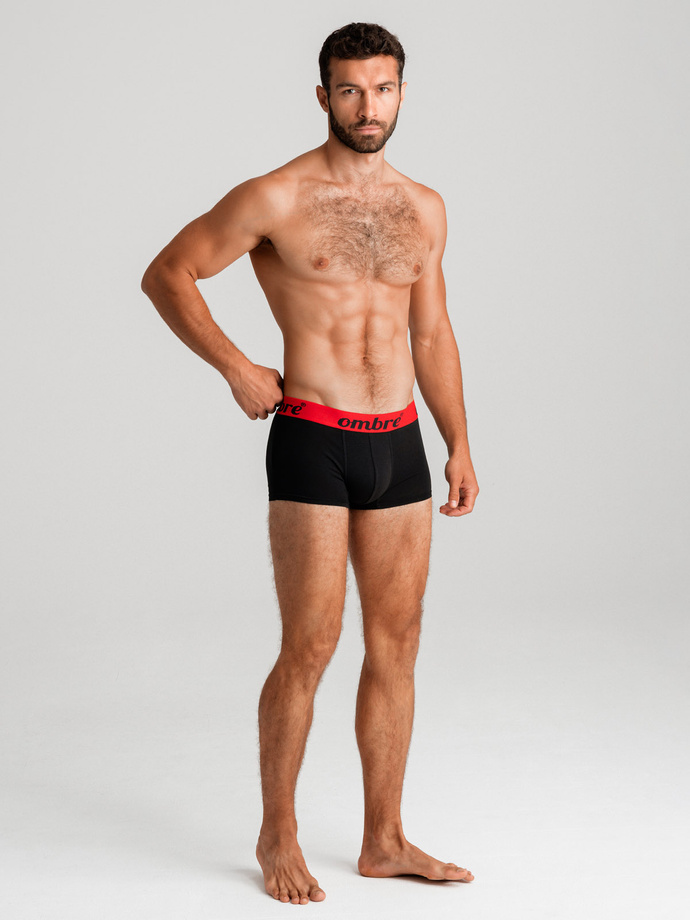 Men's underpants - black-red U283