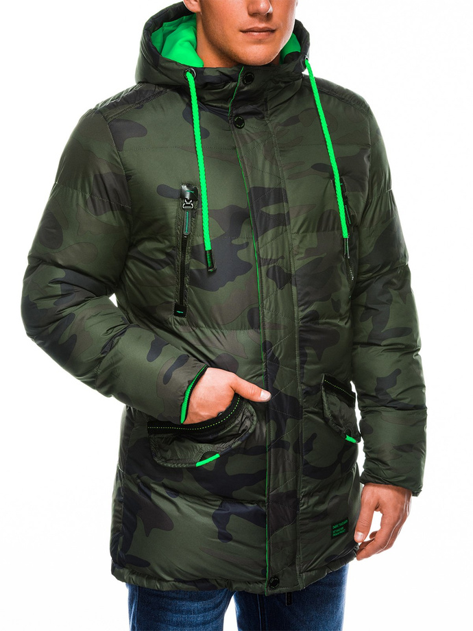 camo winter jacket