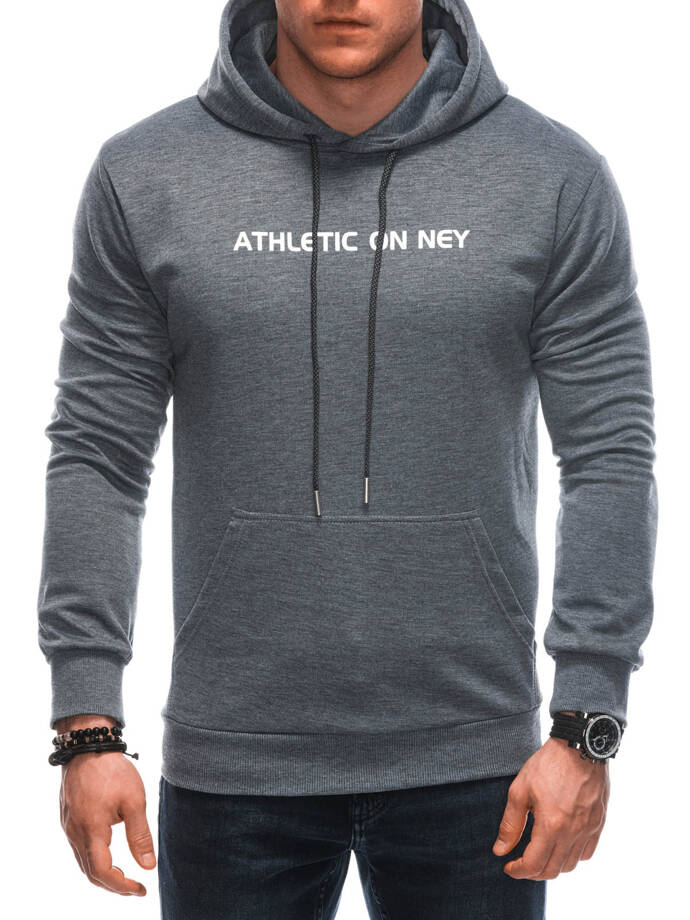 Men's zip-up sweatshirt B1653 - grey