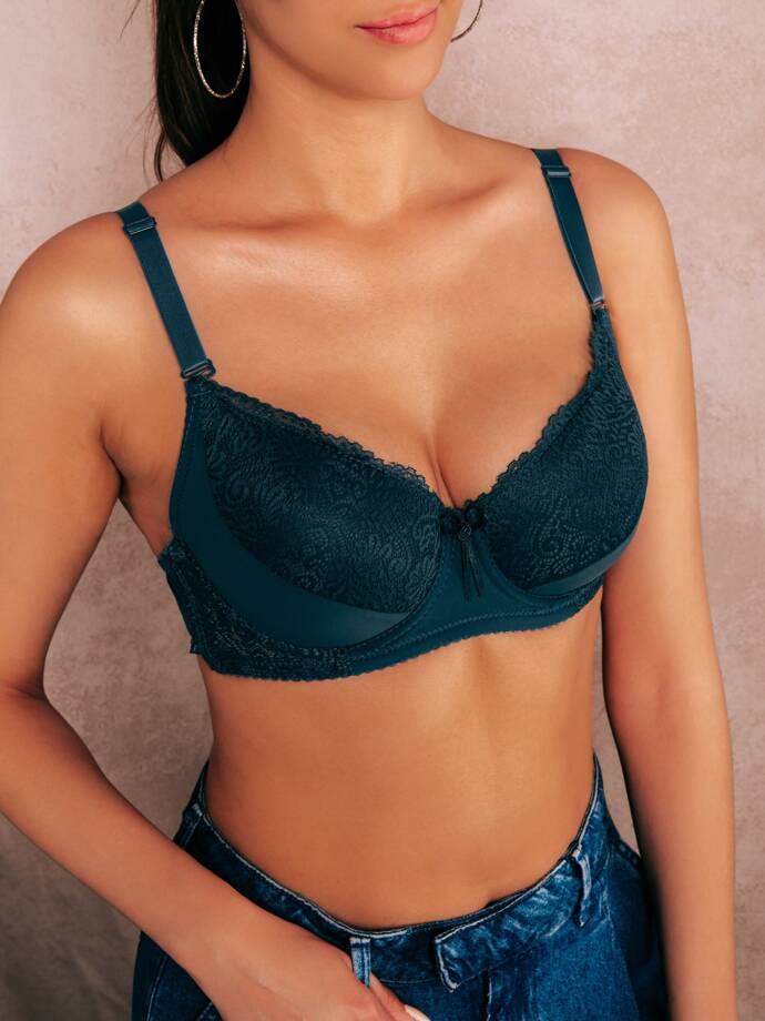 Padded bra ULR315 - navy blue