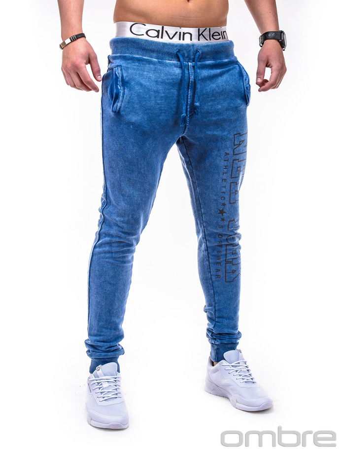 Pants P353 - blue