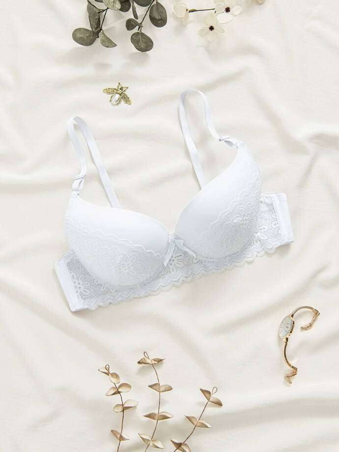 Push-up bra ULR411 - white