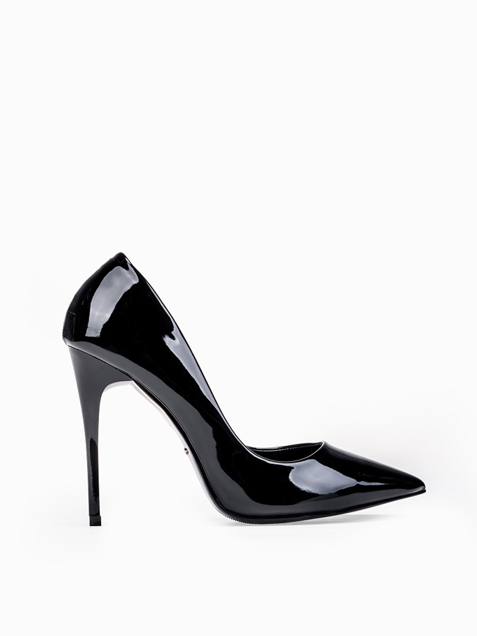 Women's black heels LR075