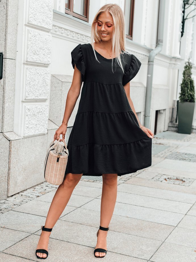 Women's dress DLR026 - black