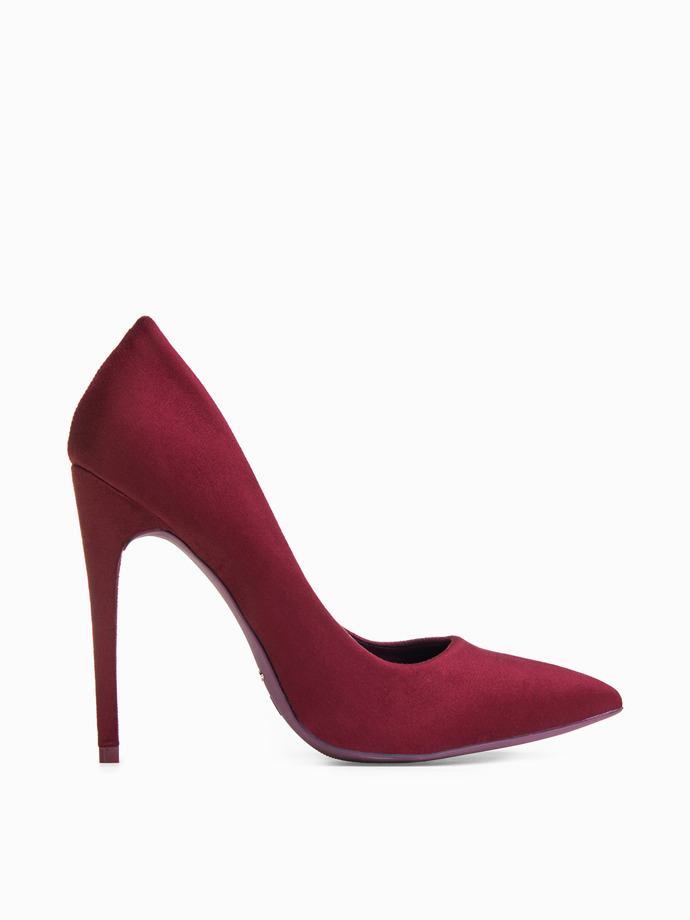 Women's heels LR074 dark red