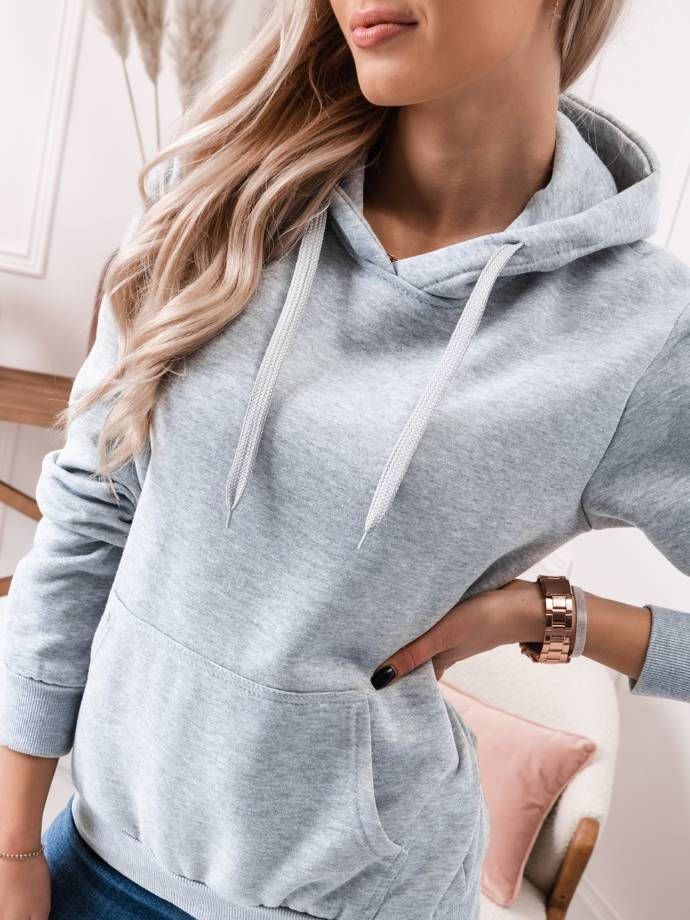 Women's hoodie TLR002 - grey
