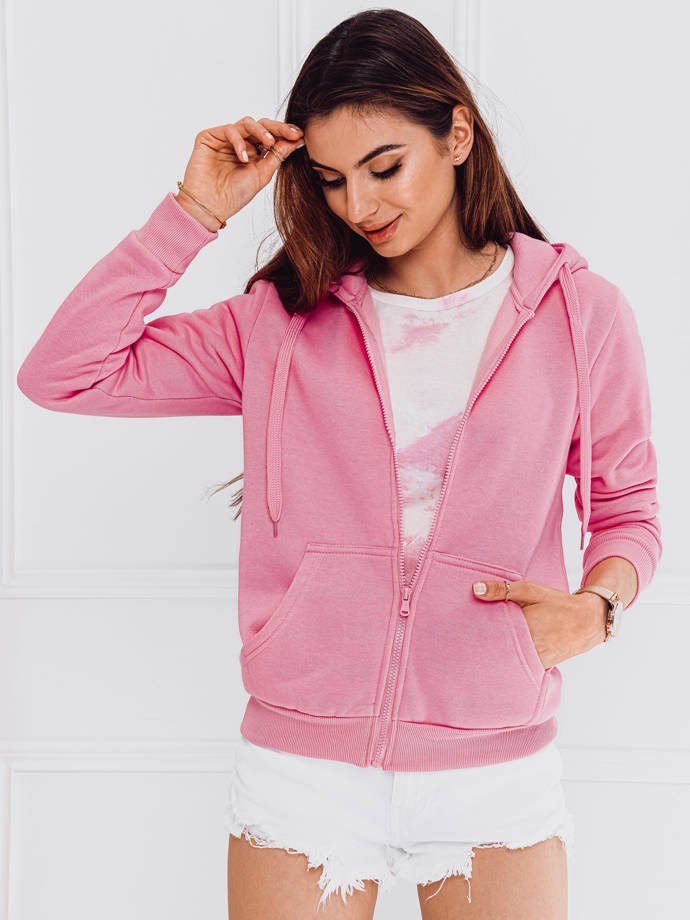 Women's hoodie TLR003 - dark pink