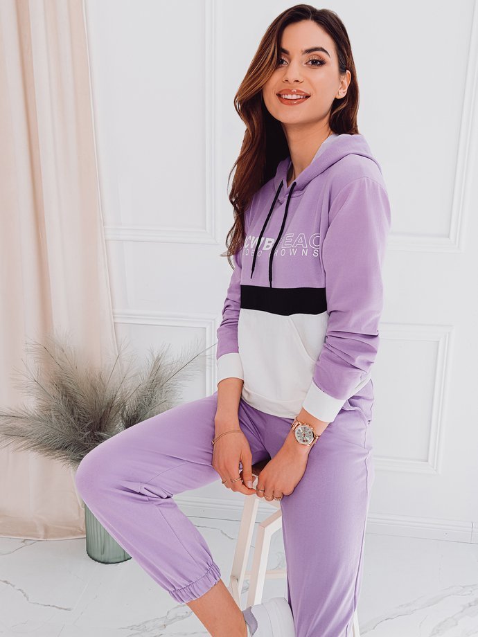 Women's hoodie TLR009 - violet