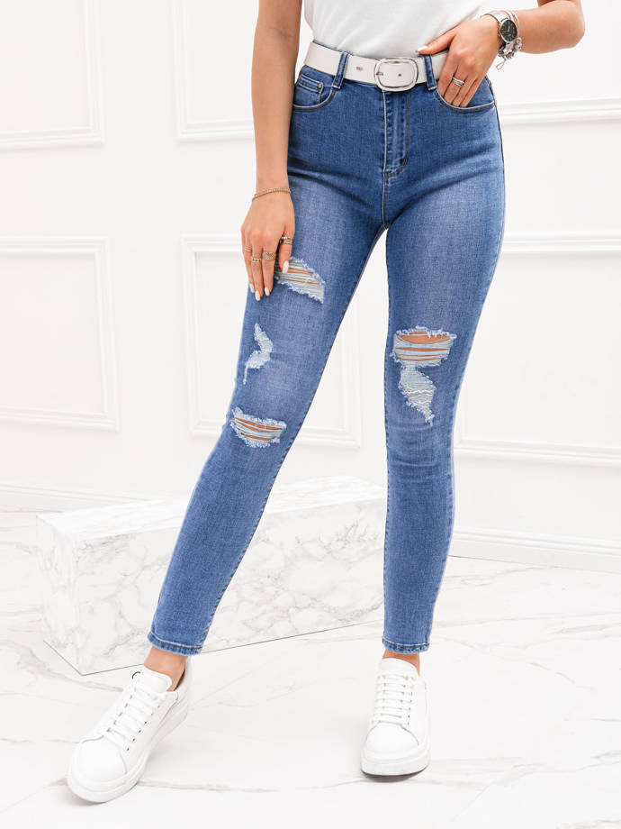 Women's jeans PLR113 - blue