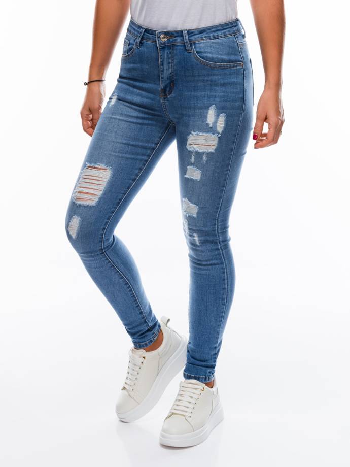Women's jeans PLR202 - blue