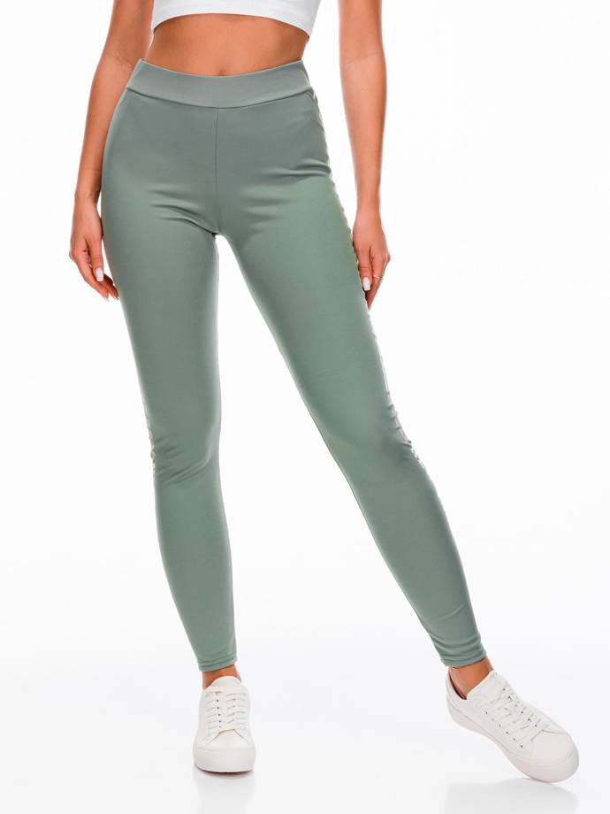 Women's leggings PLR232 - green