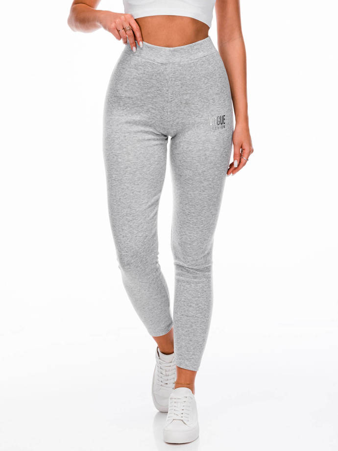 Women's leggings PLR234 - grey
