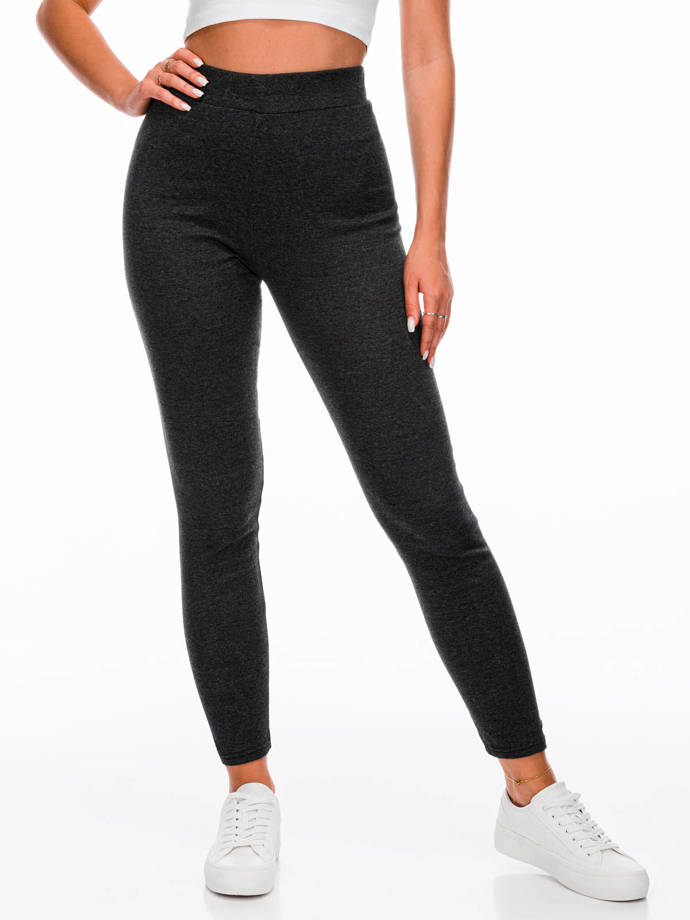 Women's leggings PLR235 - dark grey