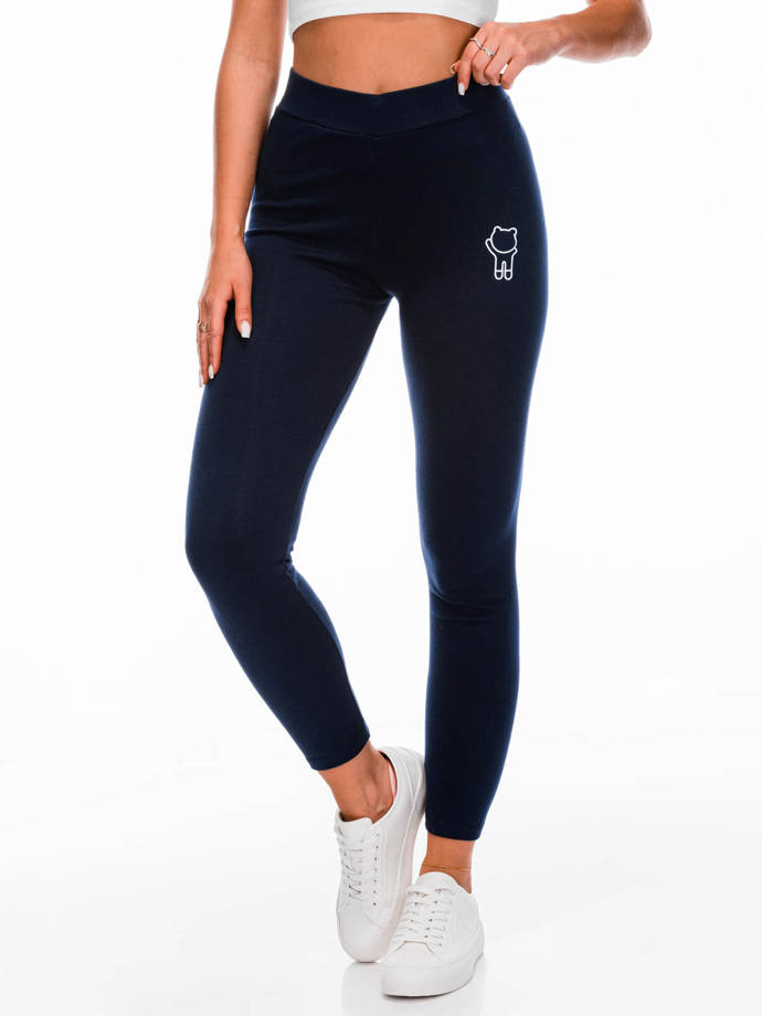 Women's leggings PLR236 - navy