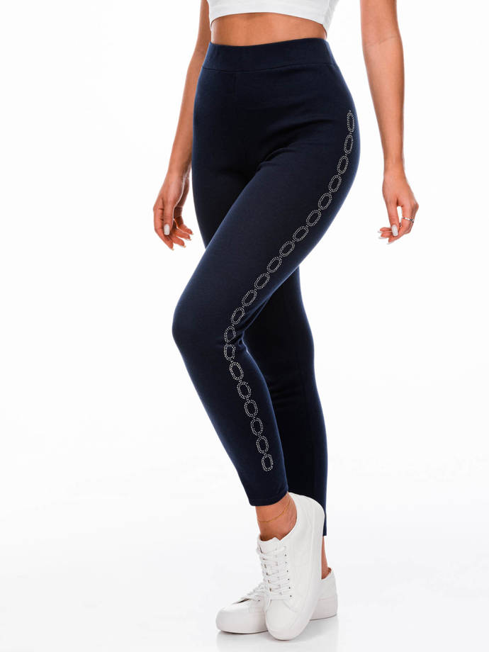 Women's leggings PLR238 - navy