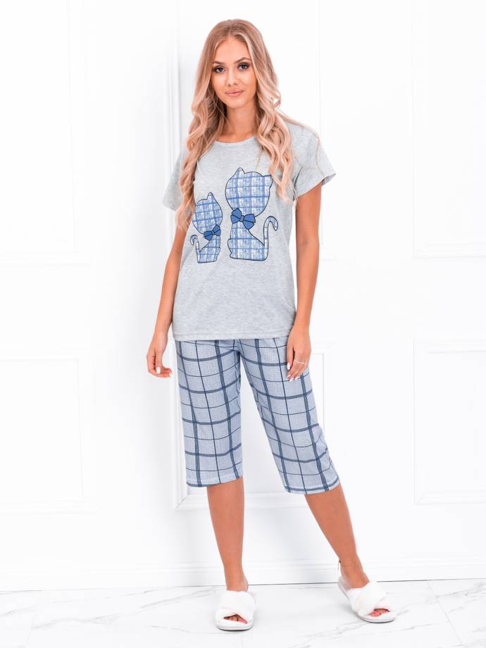 Women's pyjamas ULR161 - blue