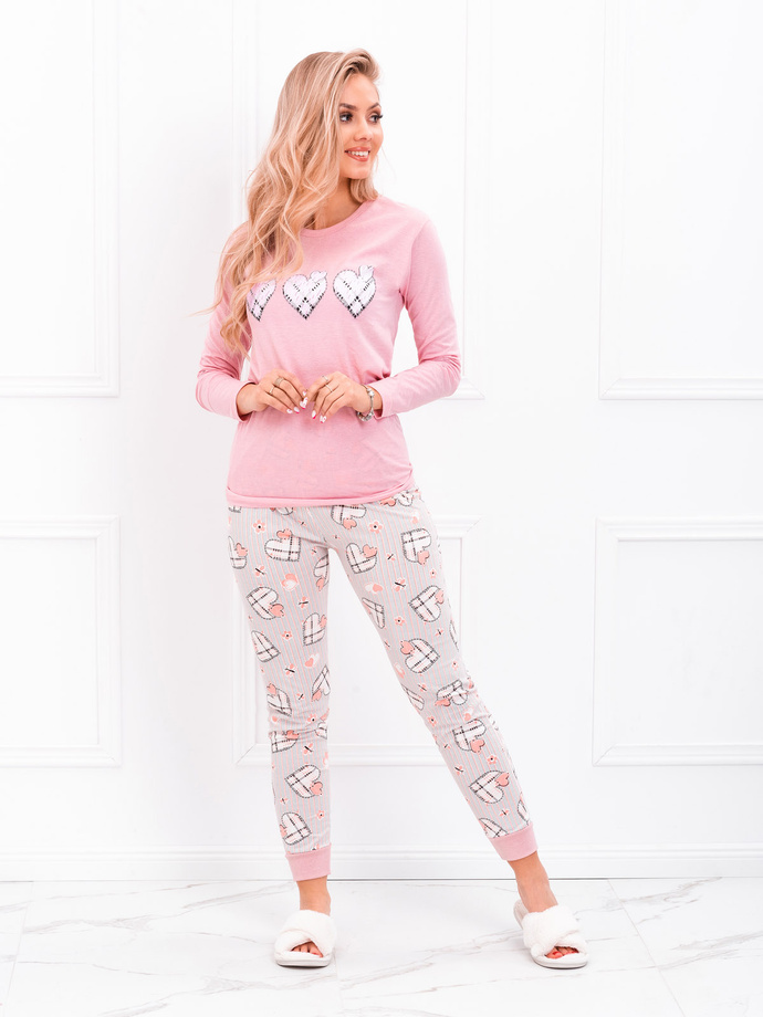 Women's pyjamas ULR179 - light pink