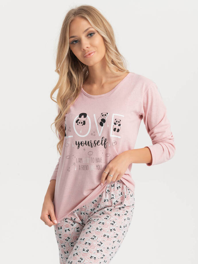 Women's pyjamas ULR212 - pink