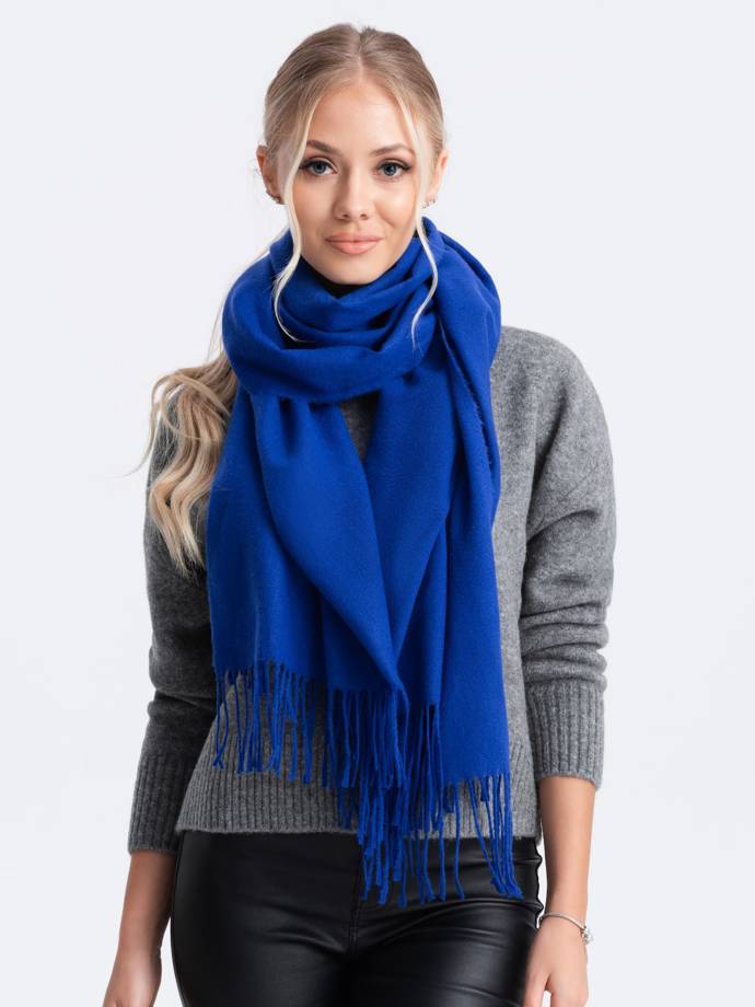Women's scarf ALR061 - blue