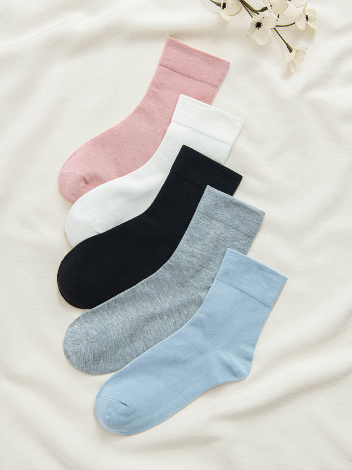 Women's socks ULR384 - mix 5-pack