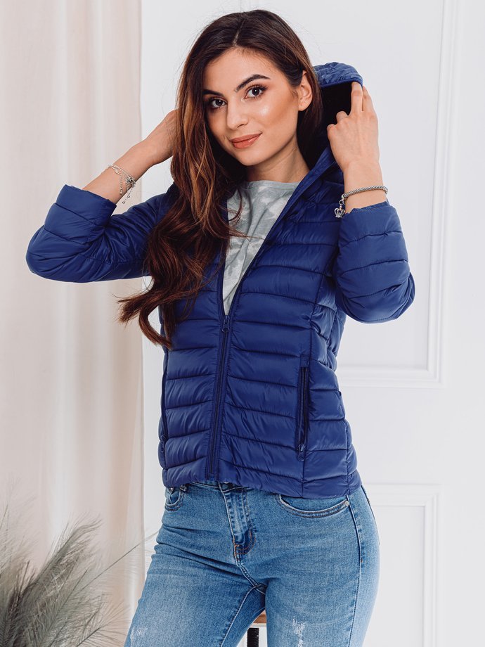 Women's spring jacket CLR007 - blue