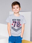 Boy's t-shirt with print KS002 - grey