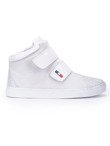 Men's ankle-high trainers T039 - white