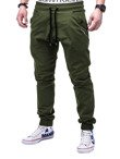 Men's jogger pants P241 - green