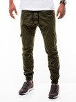Men's pants joggers P333 - green