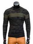 Men's sweater E99 - khaki