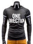 Men's sweatshirt B425 - black