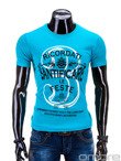Men's t-shirt S556 - turquoise