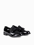 Women's oxford shoes LR076 black