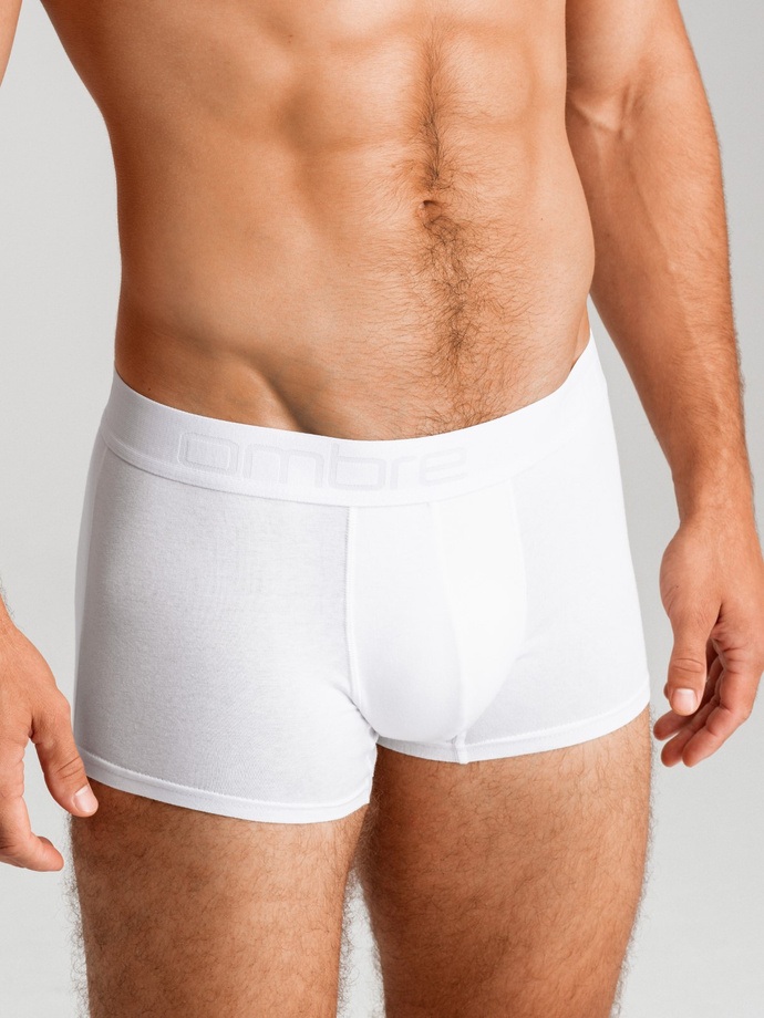 Men's cotton boxer shorts with logo - 3-pack mix V2 OM-UNBO-0105