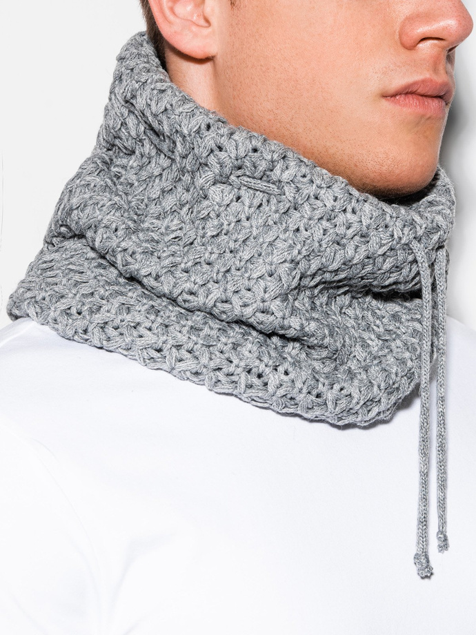 Men's snood - grey A096