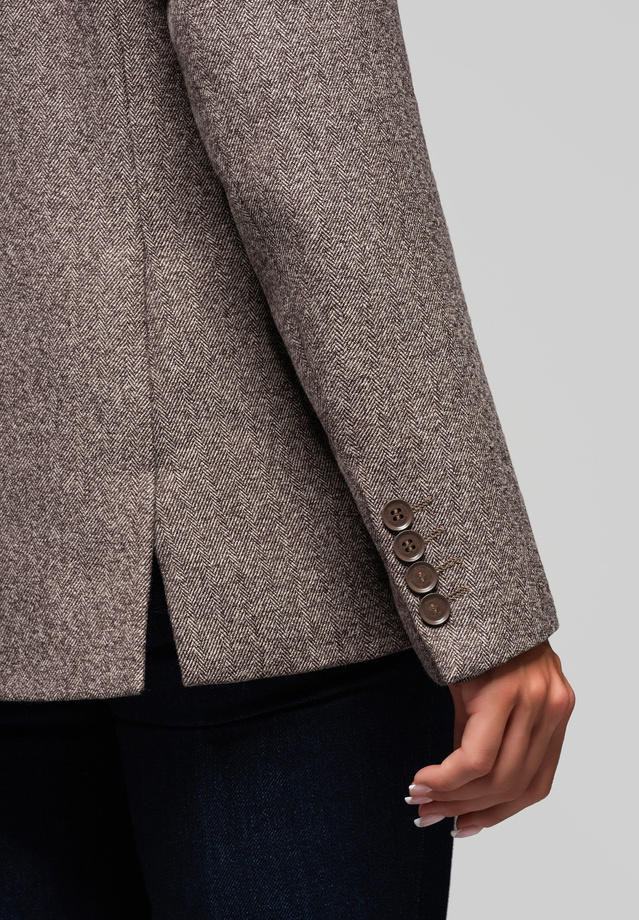 Women's jacket LW-BLZB-0101 v4 - brown